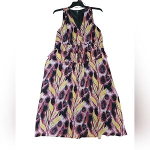 Terra & Sky Purple Pink Sleeveless Sundress